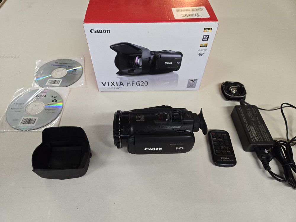 Canon VIXIA HF G20 HD Video Camera

