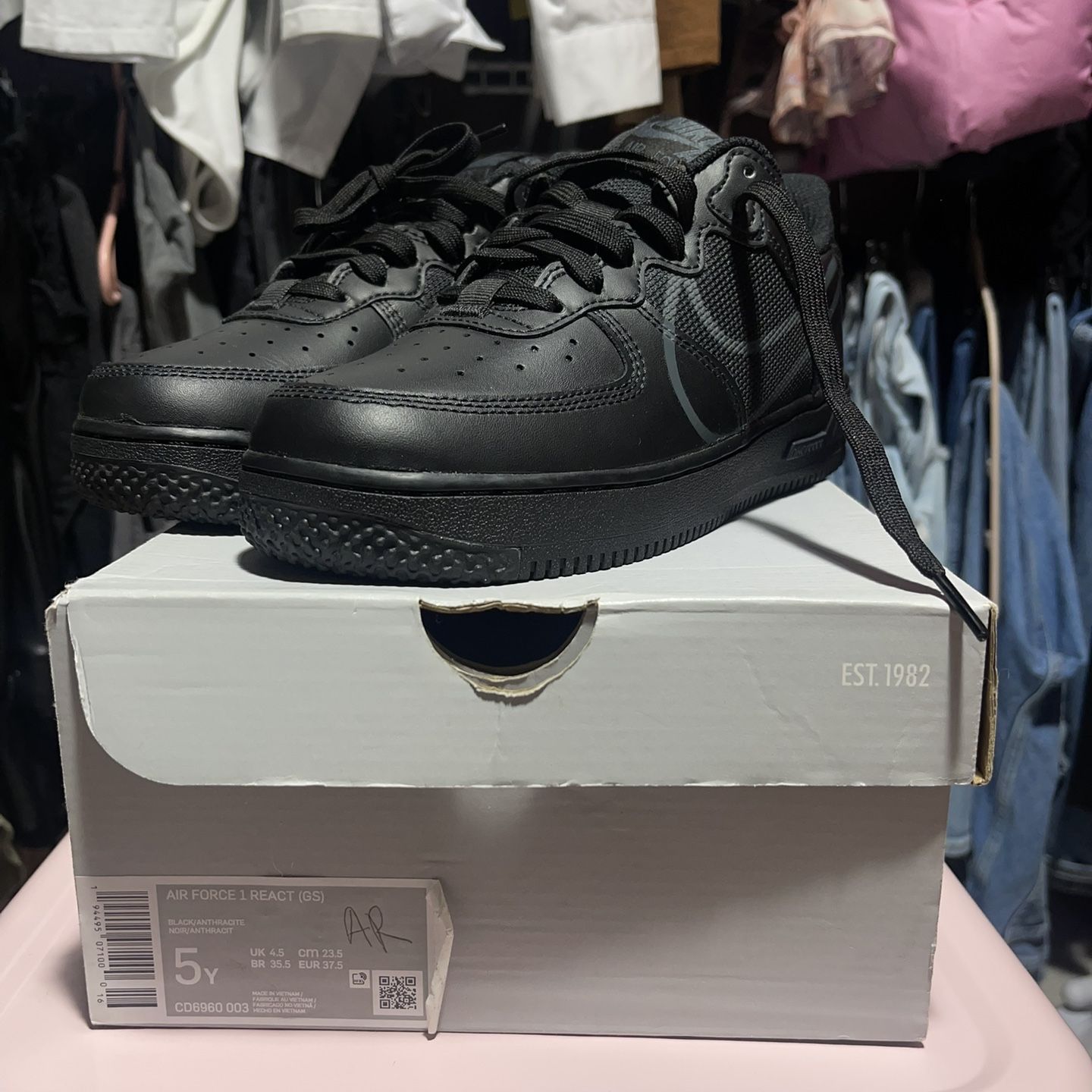 Nike Air Force 1 '07 Men's Size 10 Black/White CT2302-002 NO BOX LID for  Sale in Charlotte, NC - OfferUp