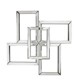 Glass Wall Mirror Accent