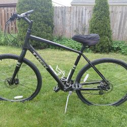 Large Frame Black Trek Bicycle $400