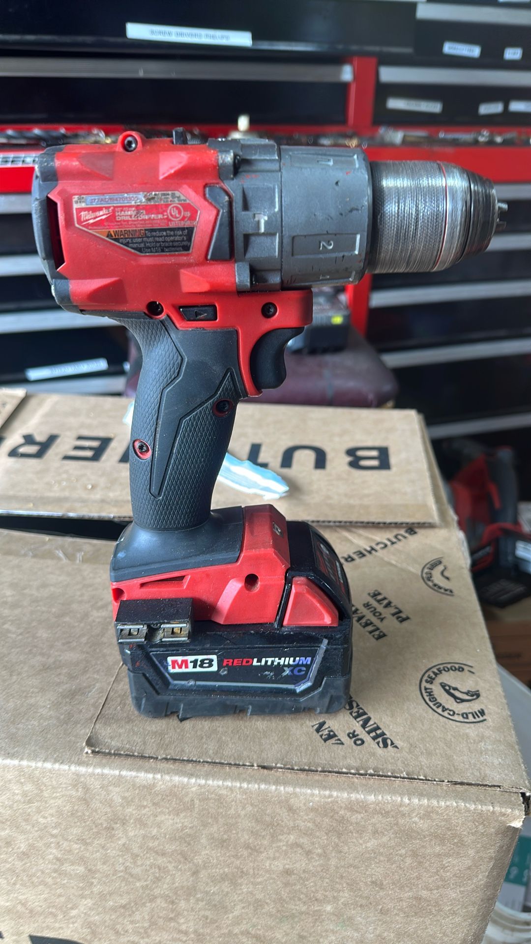Milwaukee 18volt Brushless Hammer Drill. Tool Only. $70