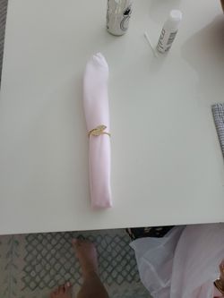 Pink Napkins CLOTH AND RINGS