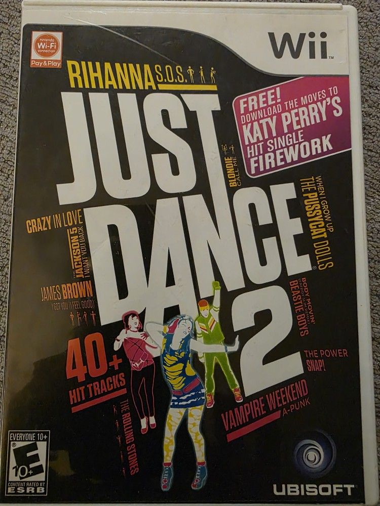 Just Dance 2 for Nintendo Wii CIB
