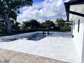 Pool Coping / Water Tile Line / Decking