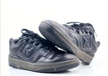 New Balance 550 Triple Black (GS) GSB550BB Size 3Y