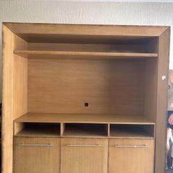 Retro Birchwood Entertainment Center 