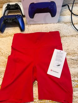 Lululemon red shorts
