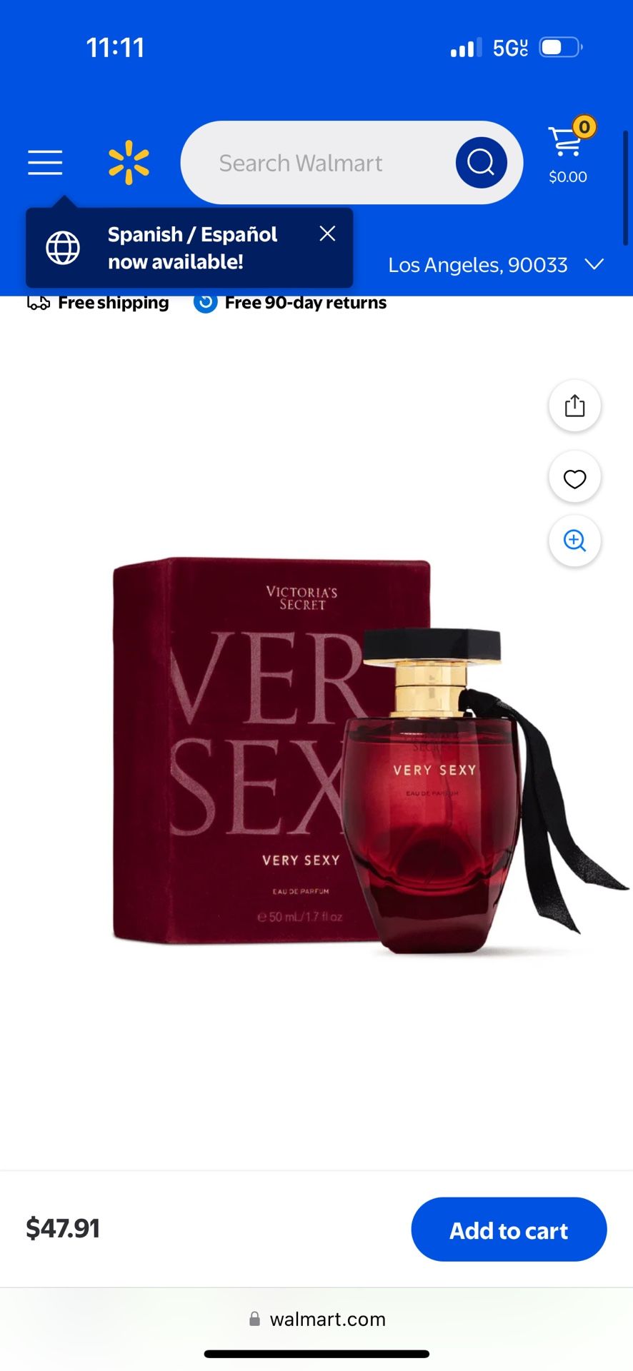 Very Sexy Victoria’s Secret Fragrance