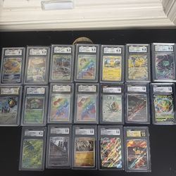 Graded Pokemon cards