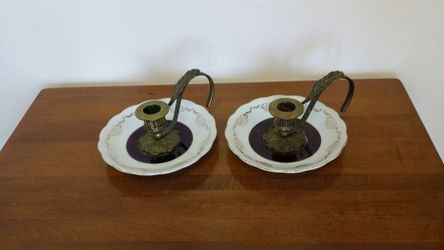 Candle holders (2)