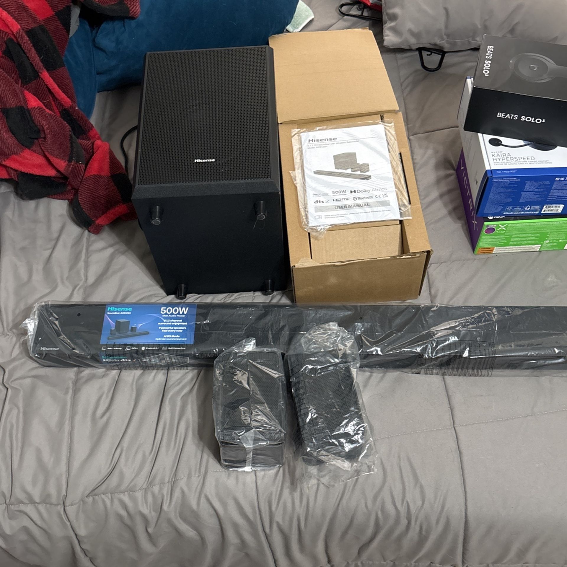 HISENSE SURROUND SOUND SPEAKERS/SUBWOOFER