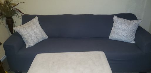 Couch, chair and ottoman