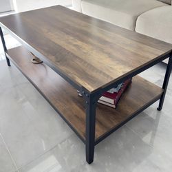 Industrial Coffee Table - Like New