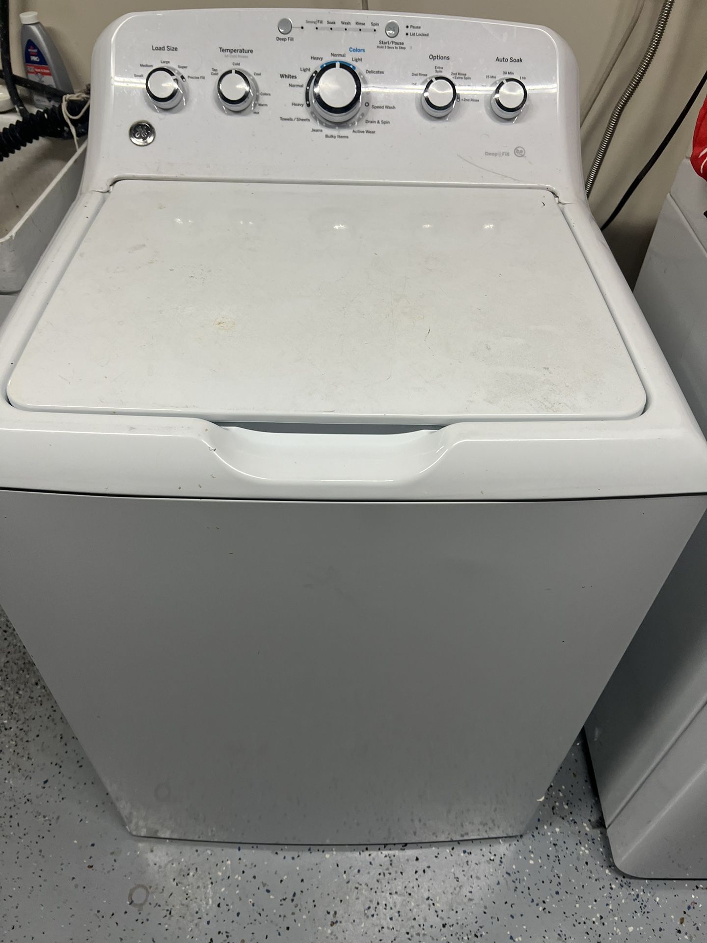 GE Washer And Kenmore Gas Dryer