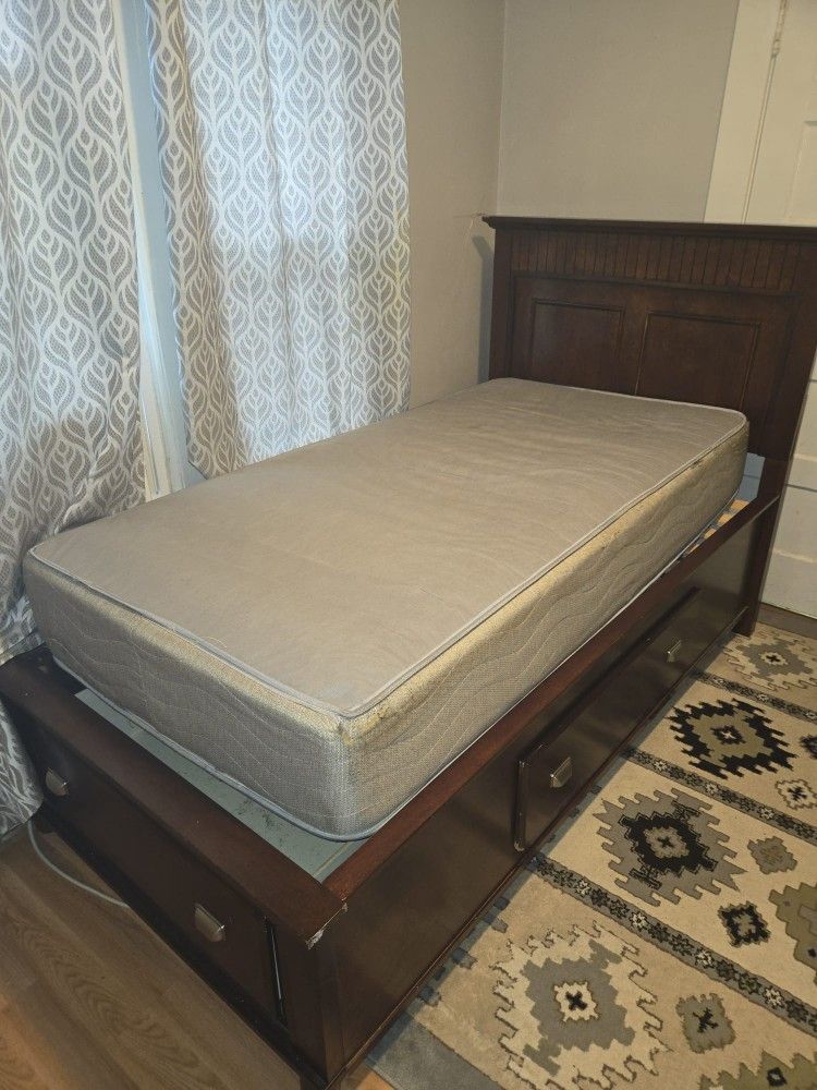 Bed Frame And Mattress