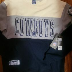 Brand New Men's Dallas Cowboys Crew Sweatshirt