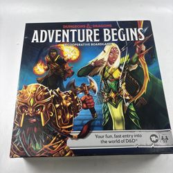 Dungeons & Dragons Adventure Begins Play Fantasy Cooperative Board Game Unpunch