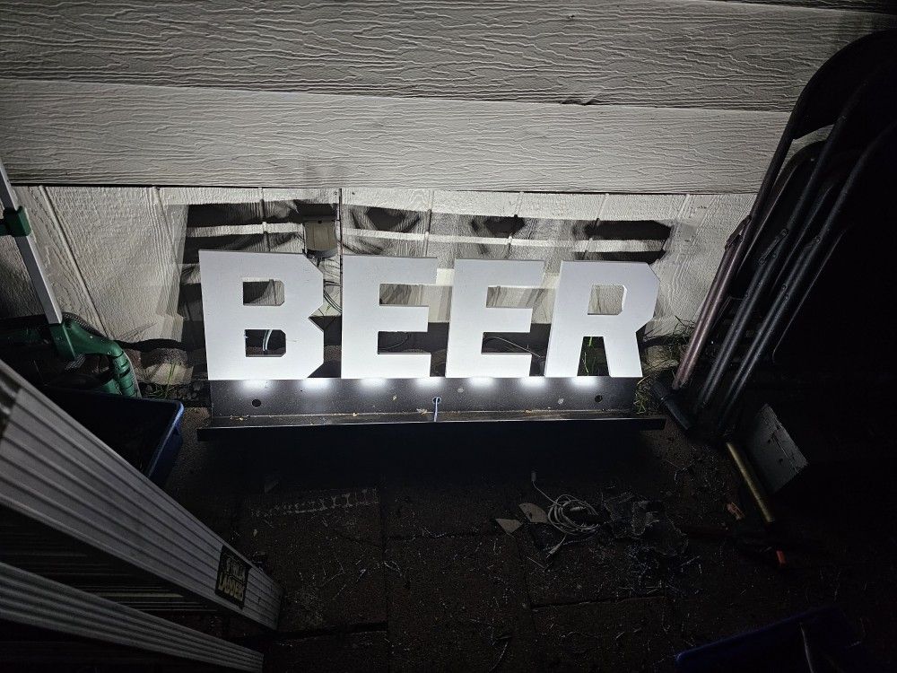Beer Lighting Sign