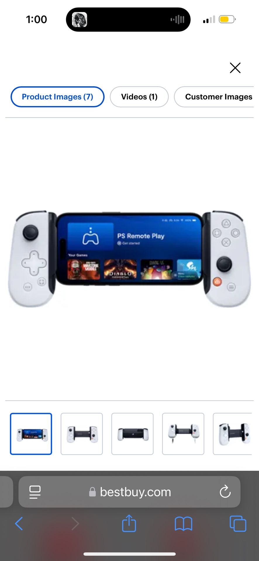 New PlayStation BackBone