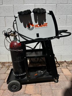 MiG welder with everything needed to get welding