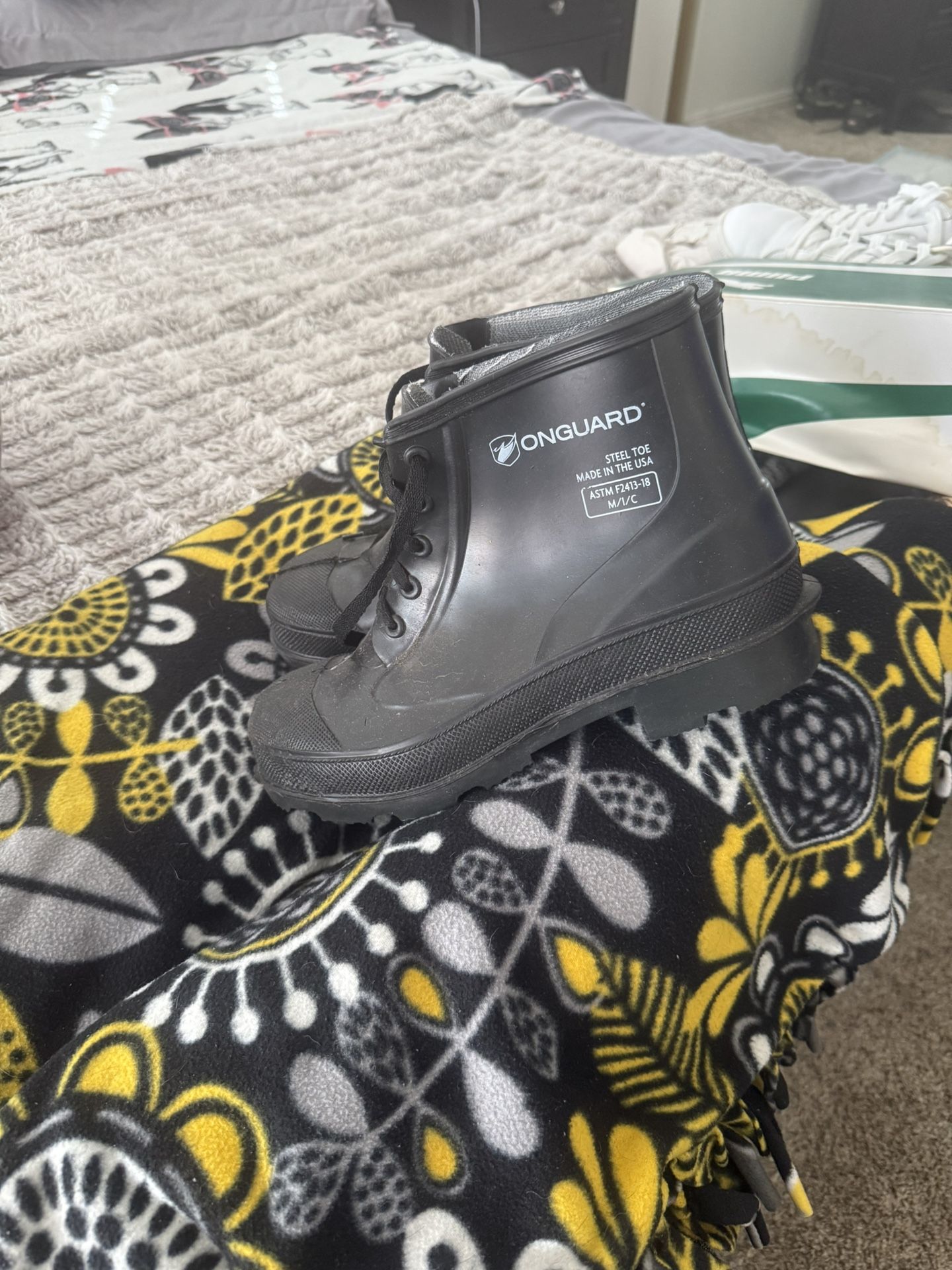 Steel Toe Rubber Boots 