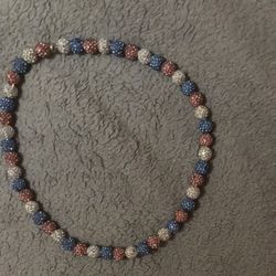 Bead Baseball Necklace