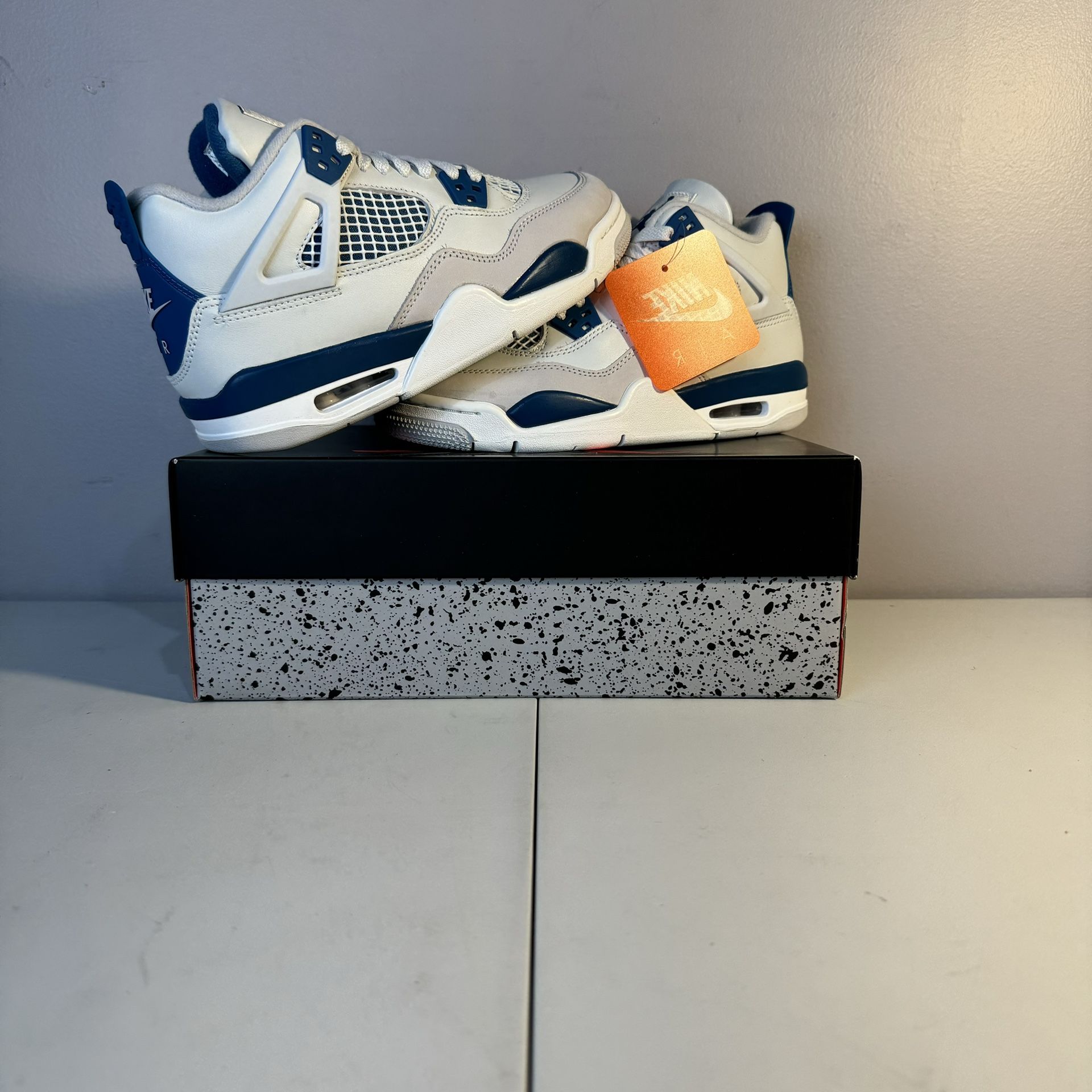 Air Jordan 4 Military Blue 2024 Grade School HF4281-141 Size 5Y Brand New/DS