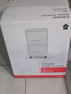 2 drawer file cabinet