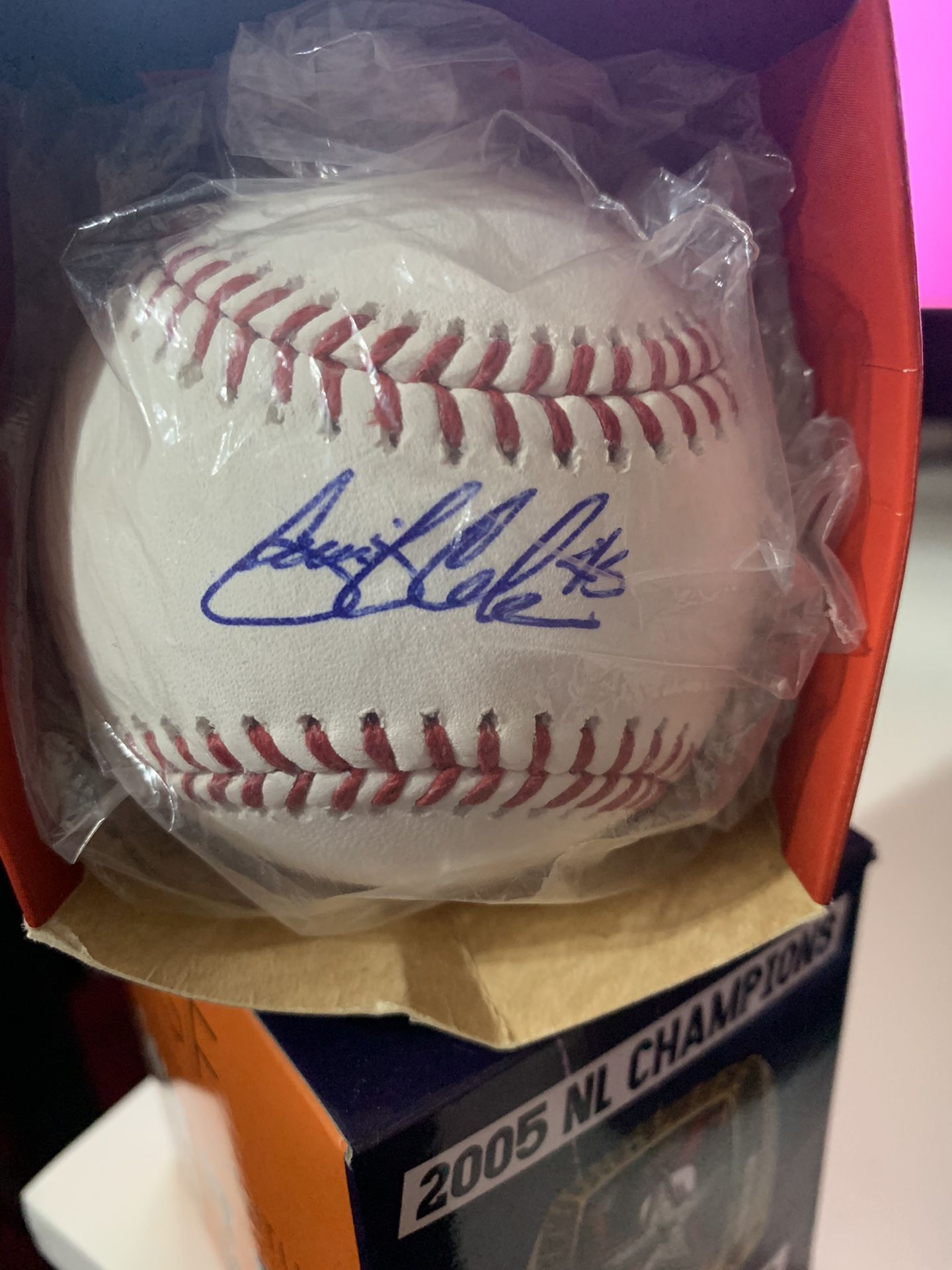 Gerritt Cole Autographed Baseball