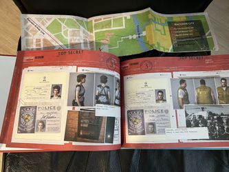 resident evil 3 collector edition map art book trade
