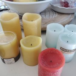 Flameless Wax Candles