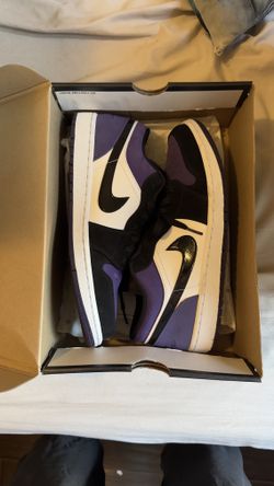 Jordan 1 Low Court Purple Size 11.5