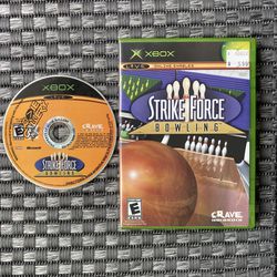 Strike Force Bowling Xbox Clean & Tested