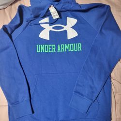 BRAND NEW SWEATSHIRT UNDER ARMOUR BLUE MEDUIM 