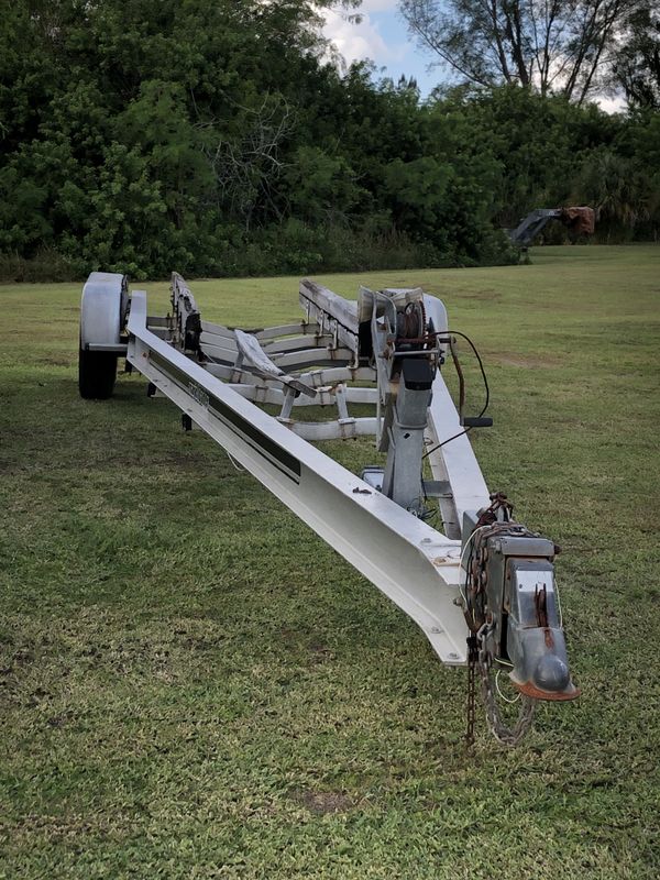 Magic tilt trailer boat trailer for Sale in North Fort Myers, FL OfferUp
