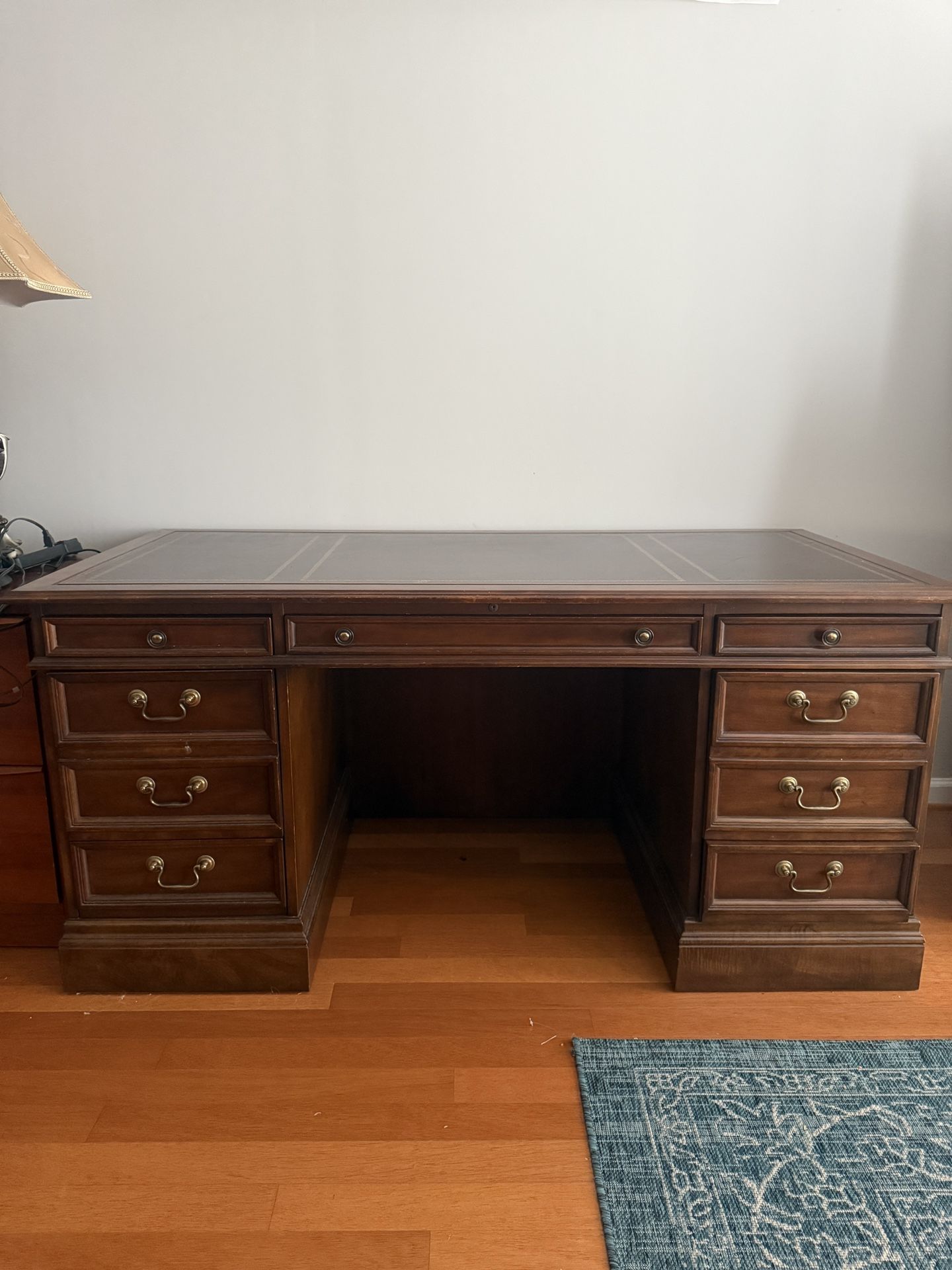 Beautiful Antique Wood Desk