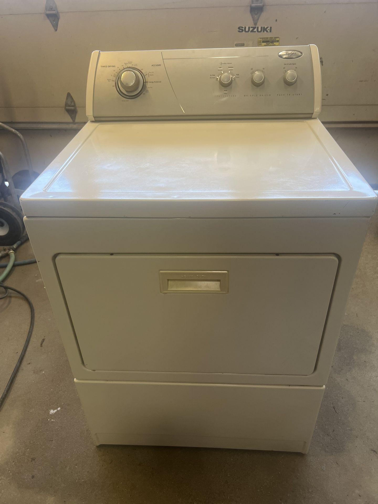 Seca Dora Electrical 220 Whirlpool Heavy Duty Tina Grande