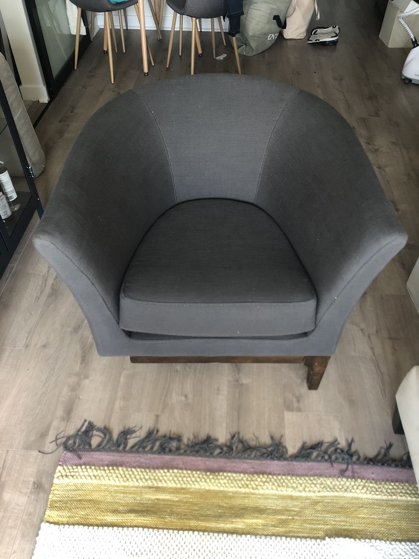 Barely used gray Wayfair chair