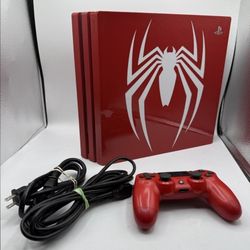 Ps4 Pro Spiderman Edition 