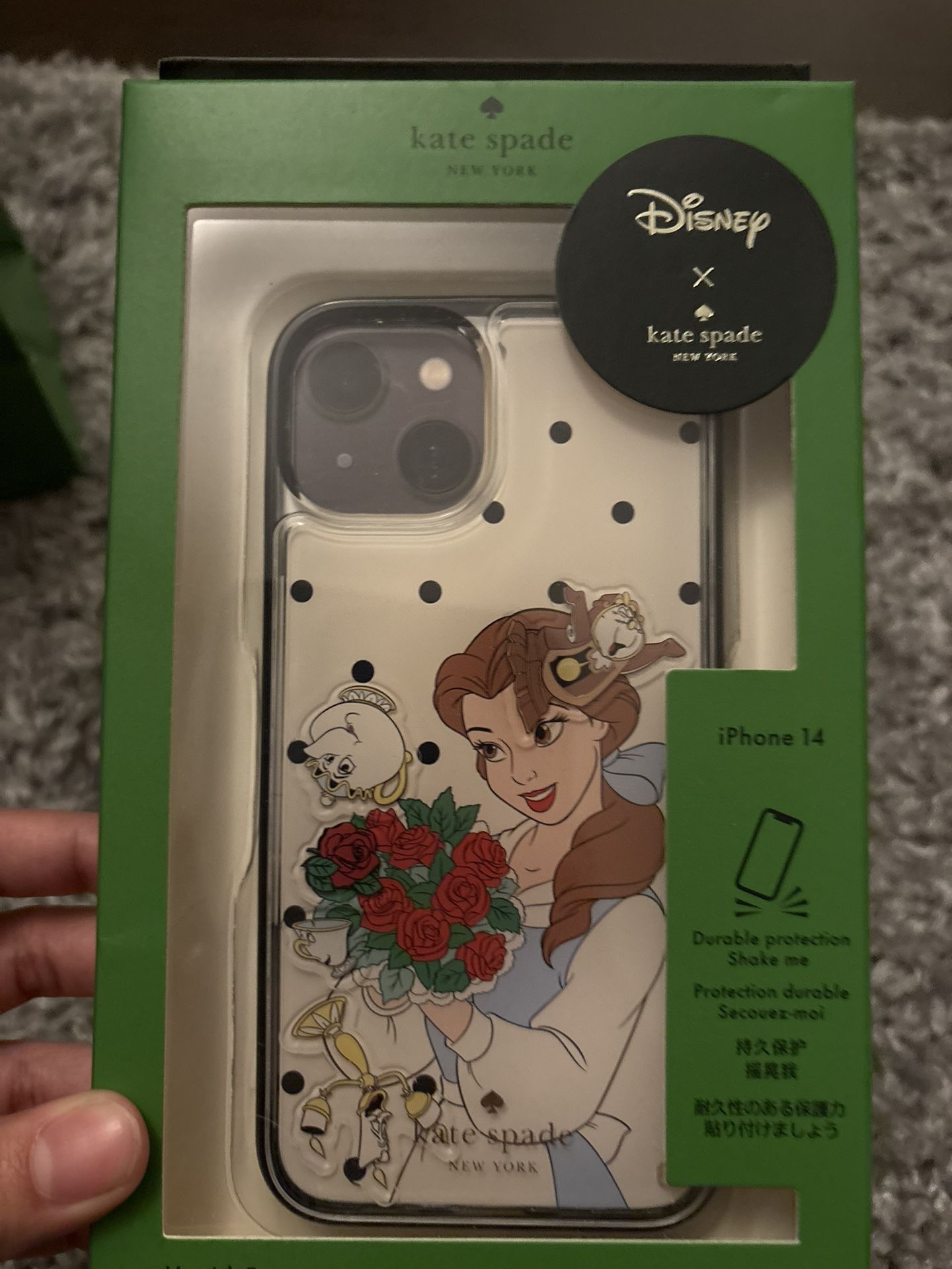 Disney X Kate Spade New York Beauty And The Beast iPhone 14 Case
