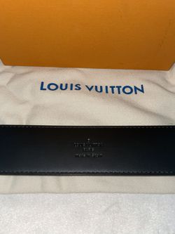 Leather belt Louis Vuitton Black size 100 cm in Leather - 17869194