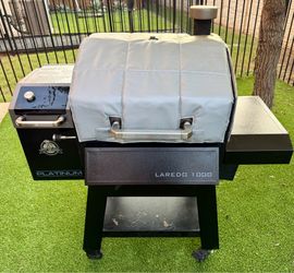 🔥🍖 Pit Boss Platinum Laredo 1000 (PB1000PL) Wood Pellet Grill & Smoker — Loaded with Extras!