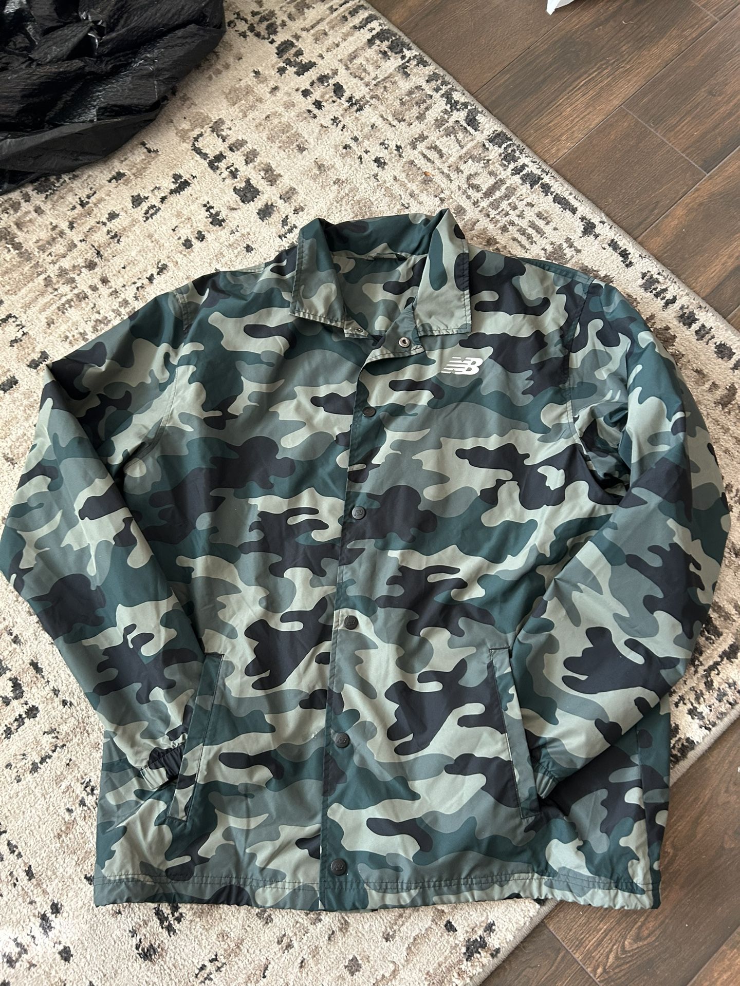 New Balance Camo Windbreaker