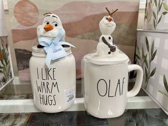 Rae Dunn Olaf Set 