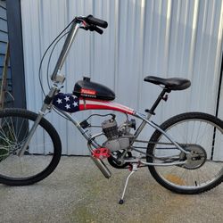 gas-powered motorbike an good working condition