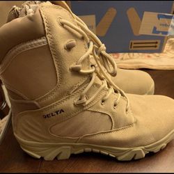 NEW Size 10 Combat Army Tactical Boots Desert Hiking SecurityGuard Work Boot