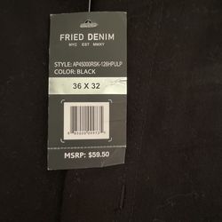 Fried Denim Black