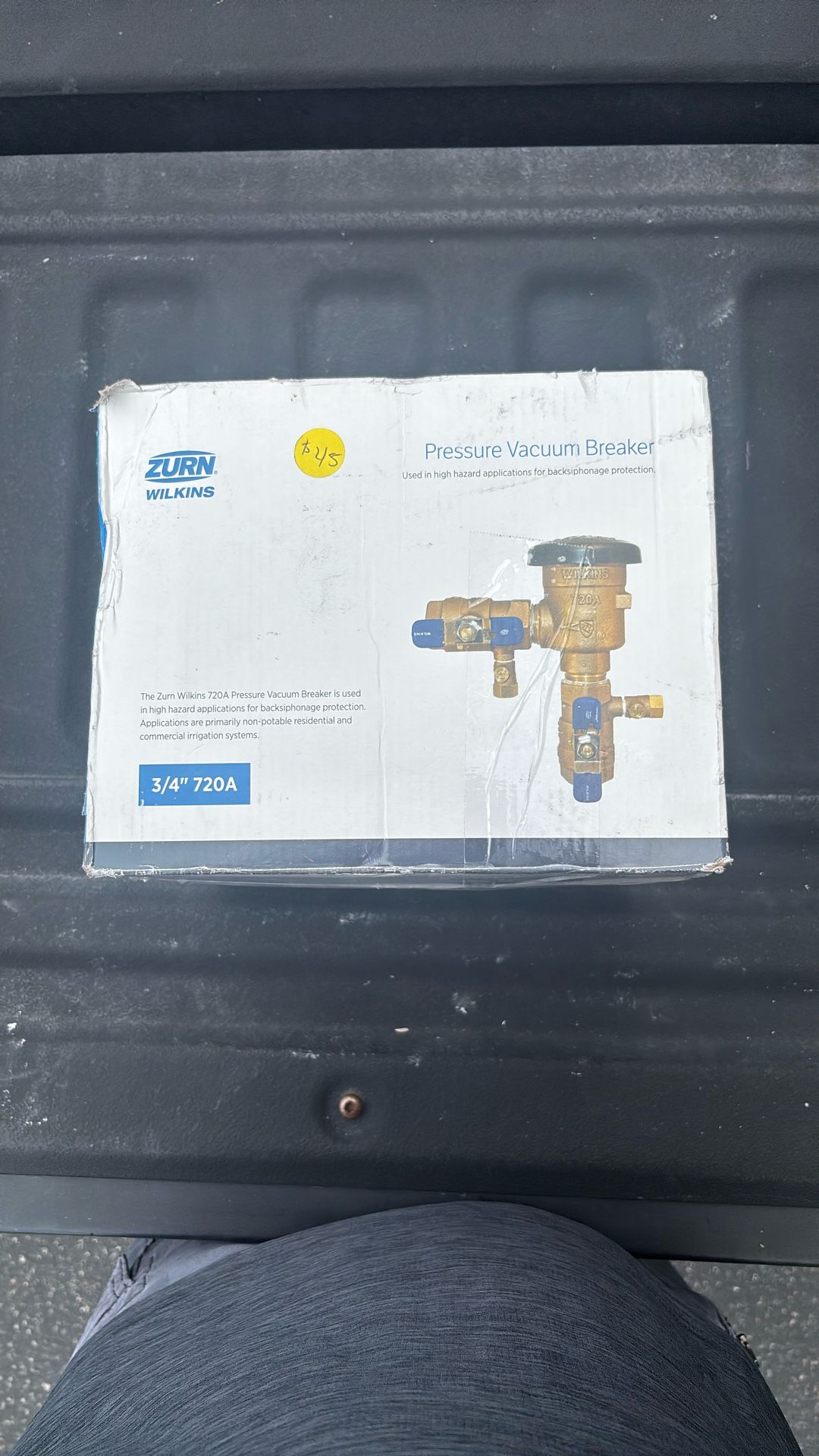 Pressure Vacuum Breaker 3/4” 720