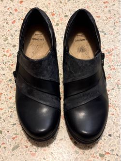 Earth Origins Melva Womens 9 M Black Mary Jane Comfort Casual Shoes
