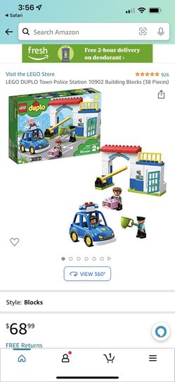 Lego Duplo Police Station And Lego Duplo Police Motorcycle
